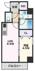 サンセール吹田の物件間取画像